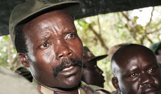 Joseph Kony heads the Lord&#39;s Resistance Army, a group which originated in northern Uganda and is notorious for massacring civilians and using child soldiers. (Associated Press)