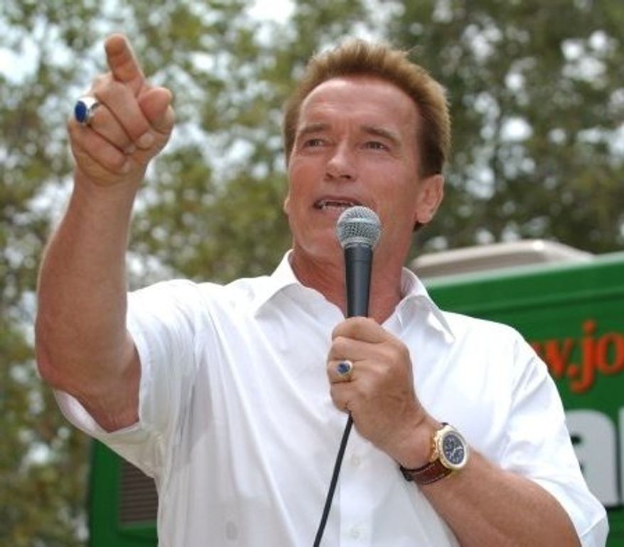 Arnold Schwarzenegger has joined the ranks of high-profile folks eager to warn the world about global warming. (image from Arnold Schwarzenegger)