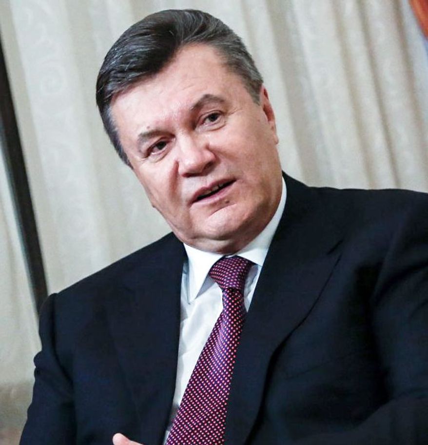 **FILE** Ukrainian President Viktor Yanukovych (Associated Press)