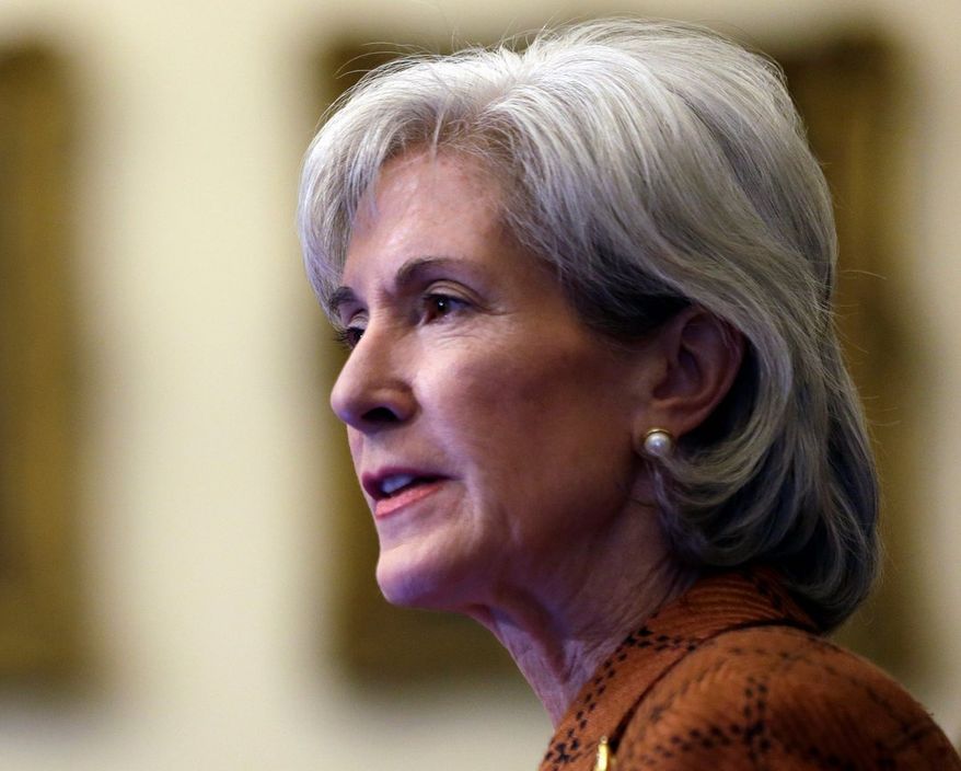Health and Human Services Secretary Kathleen Sebelius discussed birth control policy at a forum Monday at the Harvard School of Public Health. (Associated Press)