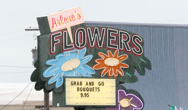 Barronelle Stutzman, owner of Arlene&#x27;s Flowers and Gifts in Richland, Wash., is being sued by the state attorney general for refusing to provide flowers for a same-sex wedding. (AP Photo/Tri-City Herald, Bob Brawdy) **FILE**