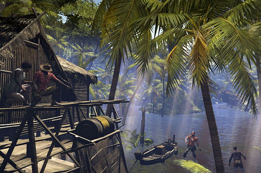 Zombies now lurk in the water in the video game Dead Island: Riptide.