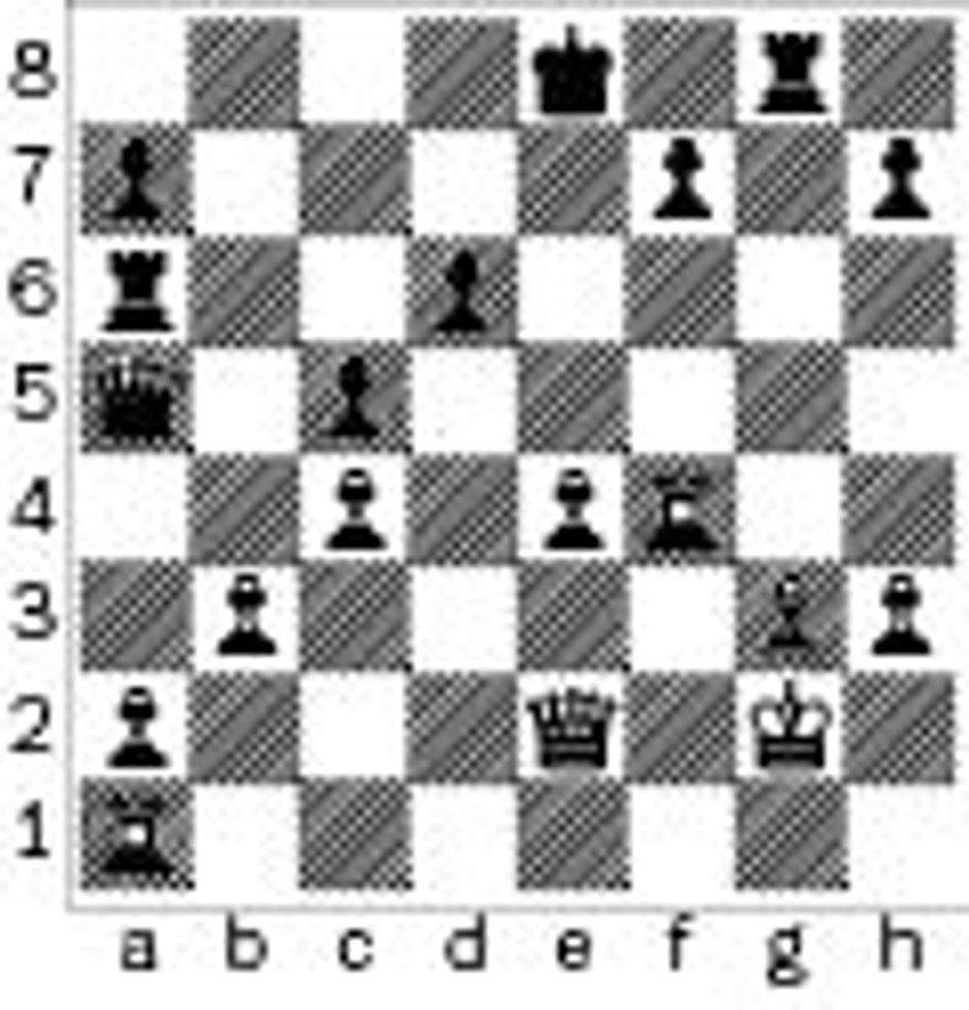 Capablanca-Karff after 24. dxc4.
