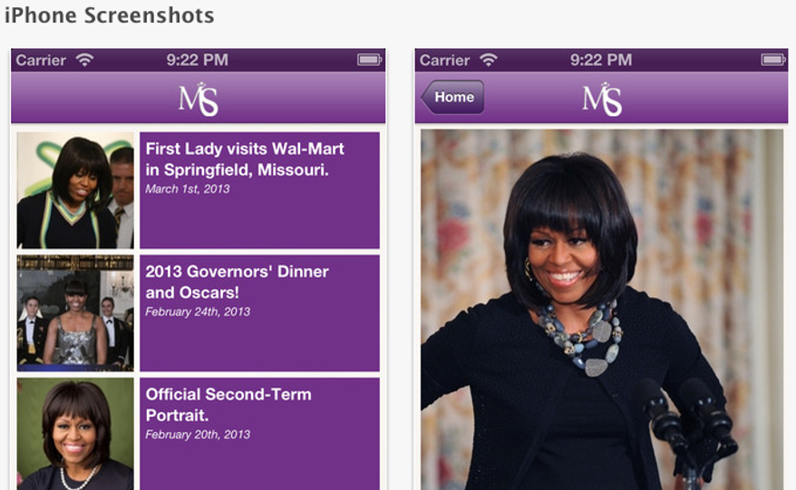 (Screenshot from iTunes)