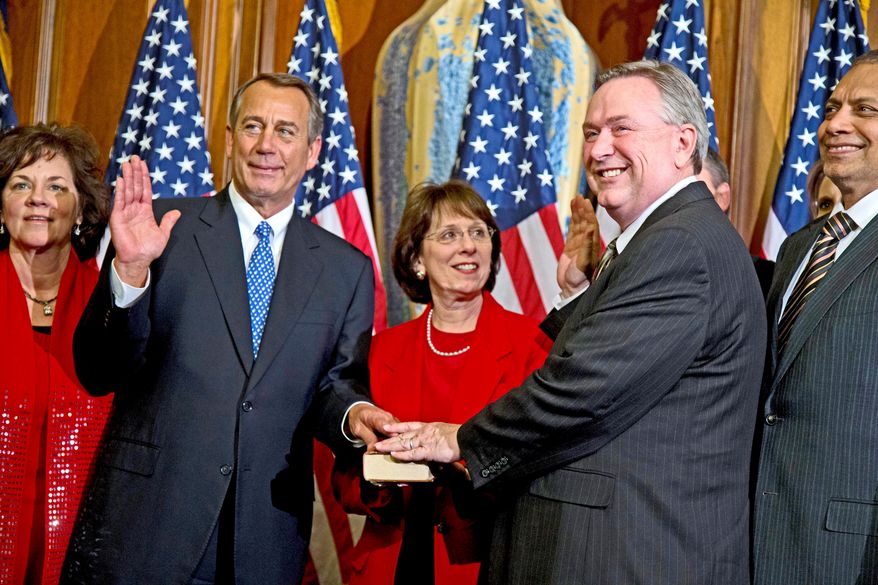 Rep. Steve Stockman, Texas Republican, is raffling off a Bushmaster AR-15 rifle, "the No. 1 firearm on the gun banners' wish list."
(associated press)