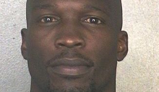 This arrest photo made available May 20, 2013, by the Broward County Sheriff&#39;s Office shows former NFL wide receiver Chad Johnson, who has been arrested on charges that he violated probation stemming from an altercation with his now ex-wife, TV reality star Evelyn Lozada. (Associated Press/Broward County Sheriff&#39;s Office)