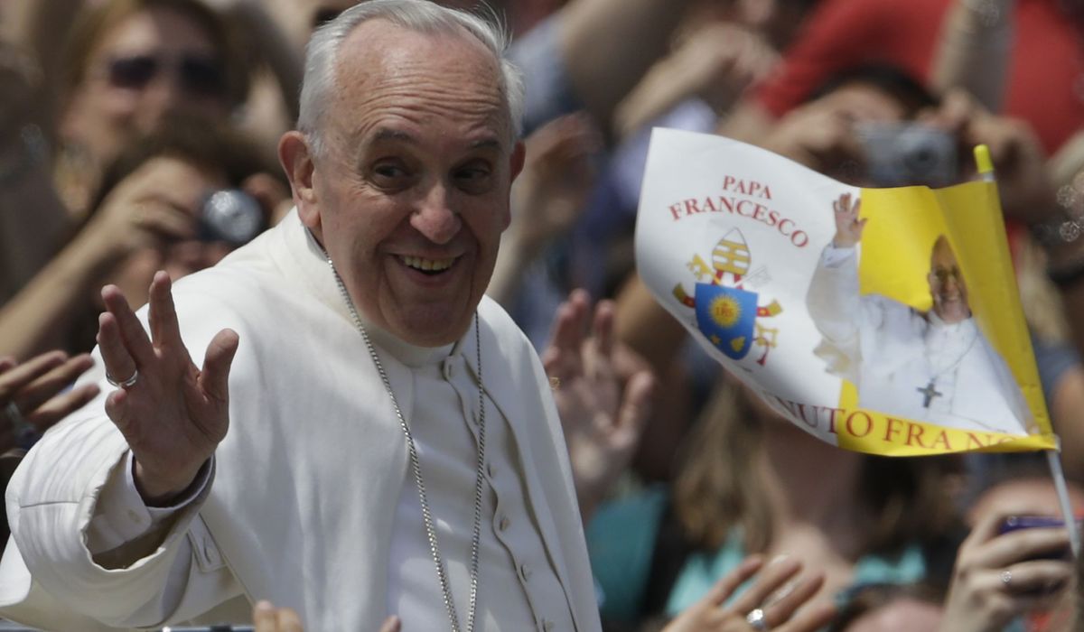 Jesus can't turn other cheek to gossip, Pope Francis warns Washington