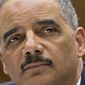 **FILE** Attorney General Eric Holder, the nation&#39;s top law enforcement official, testifies on Capitol Hill in Washington on May 15, 2013, before the House Judiciary Committee oversight hearing on the U.S. Department of Justice. (Associated Press)