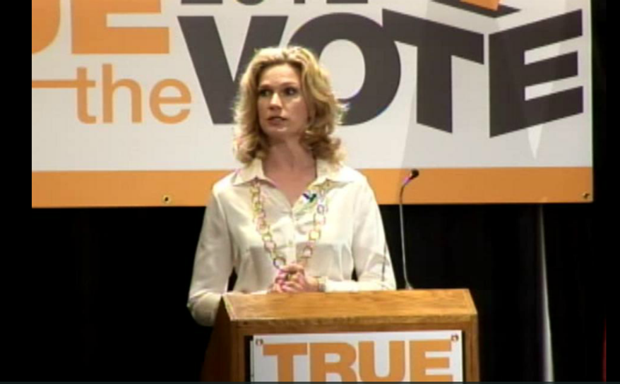 True the Vote President Catherine Engelbrecht (Screen shot from True the Vote's Vimeo page)