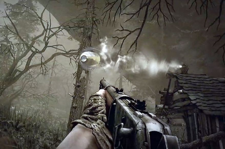 Use the magical Sense of Death power to avoid bullets in the first person shooter Call of Juarez: Gunslinger.