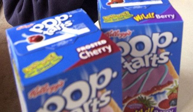 This May 30, 2013, file photo shows boxes of Pop-Tarts. (Associated Press) ** FILE **