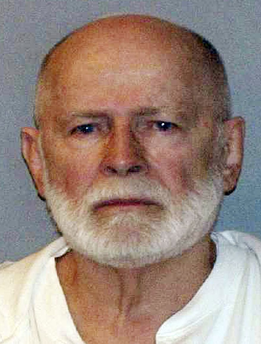 James "Whitey" Bulger, who was one of the FBI's Ten Most Wanted fugitives, is pictured in a booking photo on June 23, 2011. He was captured in Santa Monica, Calif., after 16 years on the run. (Associated Press/U.S. Marshals Service)