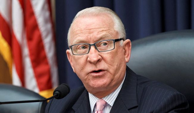 Rep. Howard P. &quot;Buck&quot; McKeon, California Republican and chairman of the House Armed Services Committee, has included in the defense budget an order for the Army to consider ready-made systems for processing battlefield data. (Associated Press)