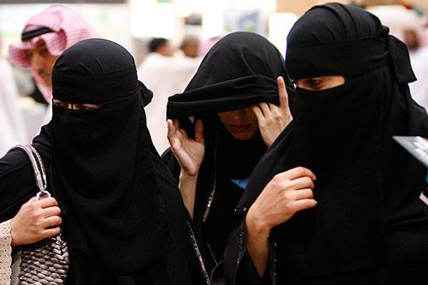 Saudi Arabian women. (Associated Press) ** FILE **