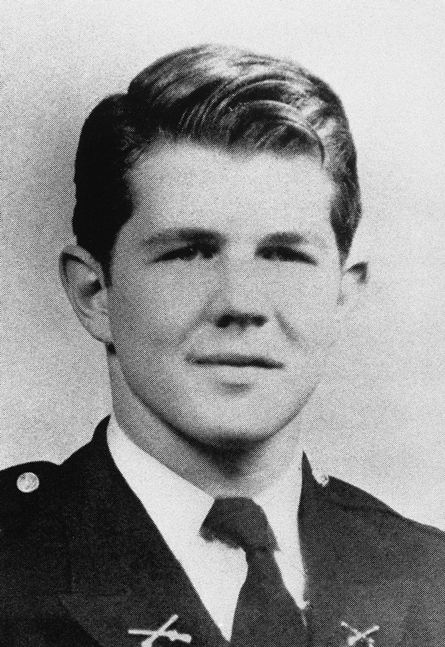 Televangelist Pat Robertson in his senior year at the McCallie School in Chattanooga, Tenn., 1946. (AP Photo)