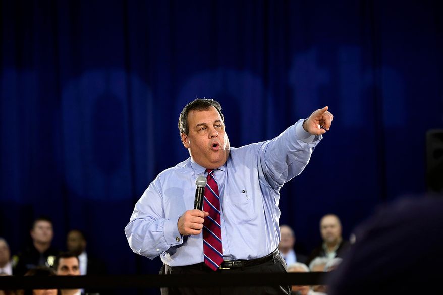 ** FILE ** New Jersey Gov. Chris Christie (Associated Press)