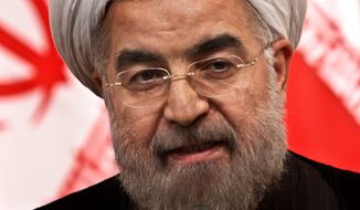 ** FILE ** Iranian president Hasan Rowhani. (Associated Press)