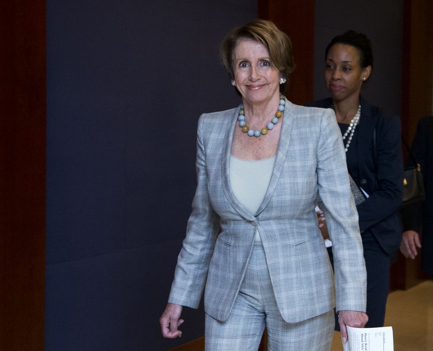 Rep. Nancy Pelosi, California Democrat (AP Photo/Manuel Balce Ceneta)