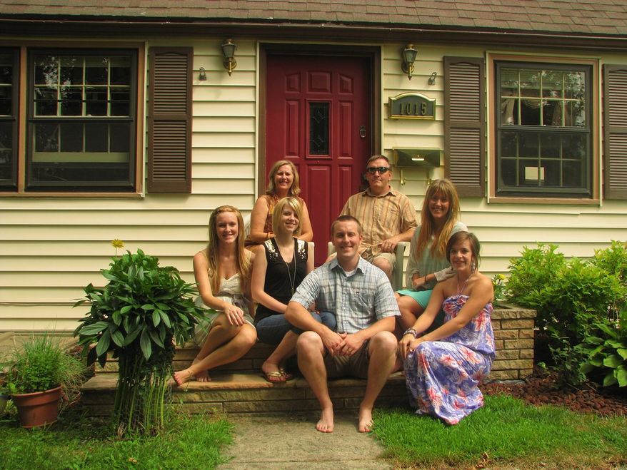 It took seven years and $45,000 in fees for the Sweazey family, originally from Canada, to obtain permanent resident status in the U.S. Lucinda Sweazey (top right) is among those who are voicing concerns about amnesty for illegals.