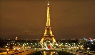 The Eiffel Tower in Paris (Associated Press)