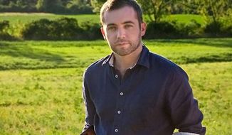 Michael Hastings, an award-winning journalist and war correspondent shown in an undated photo, died early Tuesday, June 18, 2013, in a car accident in Los Angeles, his employer and family said. (AP Photo/Blue Rider Press/Penguin)