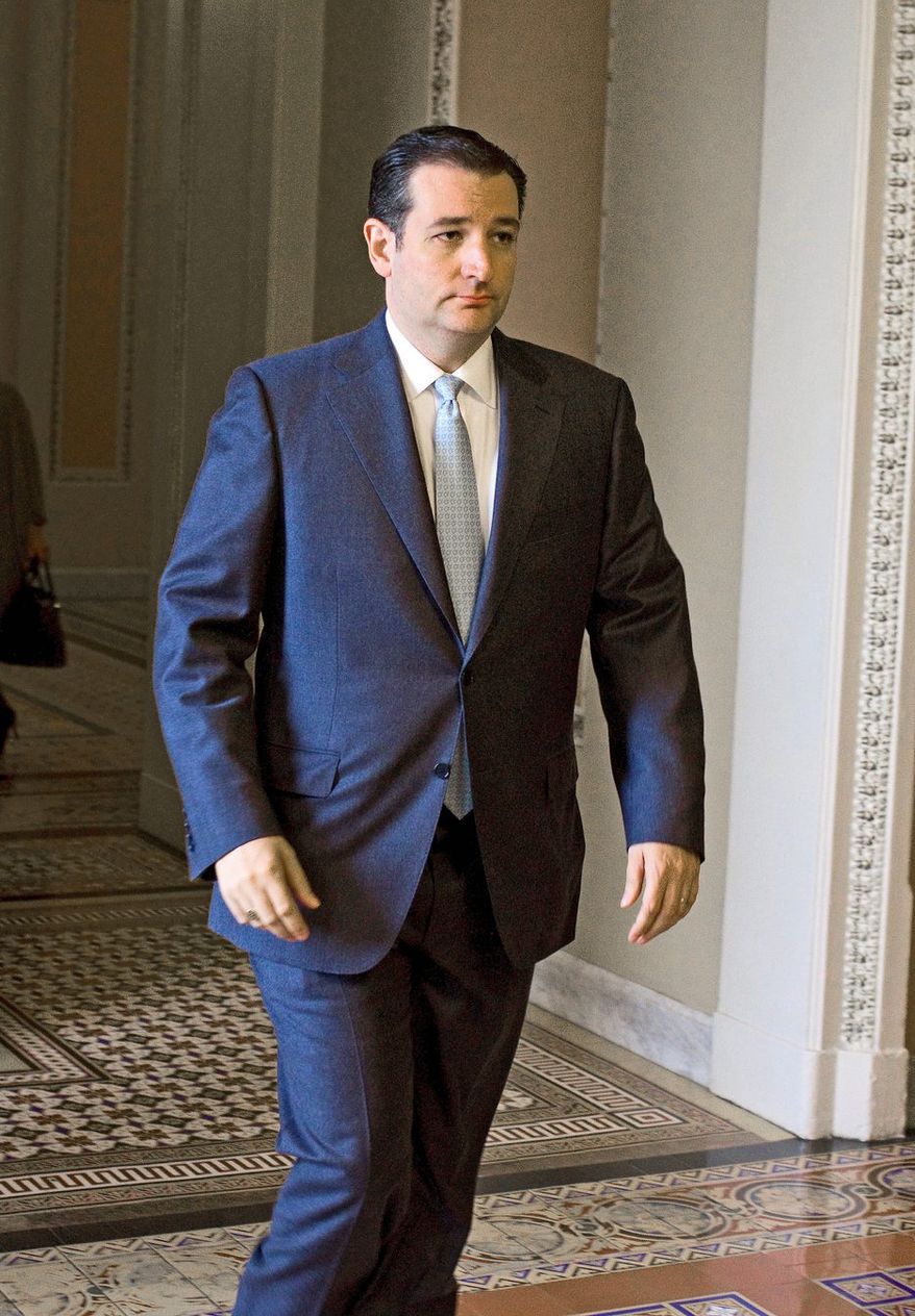 Voters in the Lone Star State have picked their very own freshman senator as the most promising White House hopeful. Sen. Ted Cruz grabbed 25 percent of the vote in a University of Texas/Texas Tribune poll.
(Associated Press)