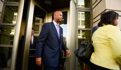 The D.C. Board of Ethics and Government Accountability is pursuing a violation notice against Michael A. Brown after he &quot;respectfully declined&quot; to file his 2012 financial disclosure statement, according to minutes from the board&#39;s meeting.
(Andrew Harnik/The Washington Times)