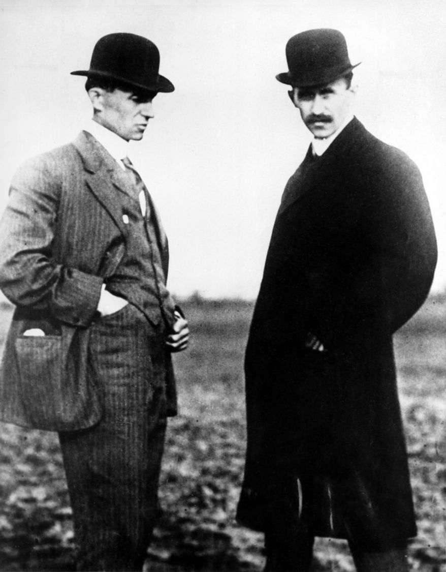Wilbur and Orville Wright are credited with being the first to fly in 1903 but Connecticut lawmakers think that distinction belongs to one of their own in 1901. (Associated Press)