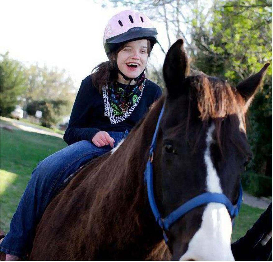 Samuels and horse