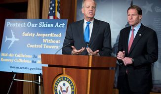 &quot;Implementation of the ACA has not lowered costs or increased access as promised. Individuals, families and employers still face increasing health insurance costs, new taxes overseen by what we have recently learned is a politically-biased IRS, burdensome mandates, and massive uncertainty because of this flawed law.&quot; — Sen. Jerry Moran (left), Kansas Republican. (AP Photo/Manuel Balce Ceneta)