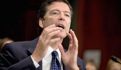 FBI director nominee James B. Comey Jr. knocked down the notion that federal judges on the Foreign Intelligence Surveillance Court rubber stamp surveillance requests during testimony Tuesday before the Senate Judiciary Committee.
(Associated Press)