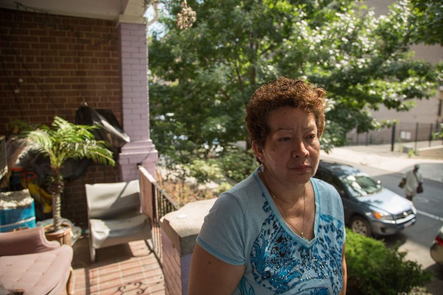 Nelly Moreira's car was taken by D.C. police in March 2012 after her son was pulled over while possessing an unregistered gun. Although he pleaded guilty to a misdemeanor charge, the car wasn't returned because of a process called civil asset forfeiture. (Andrew S. Geraci/The Washington Times)