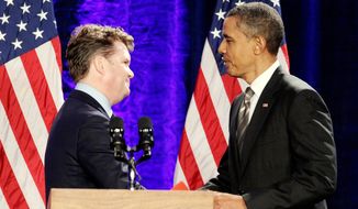 President Obama on Tuesday tapped Matthew Barzun, his former campaign finance chairman, as ambassador to Britain. Mr. Barzun is one of at least 11 of Mr. Obama’s diplomatic nominees this year who raised large sums of money for his campaigns or served on his campaign team. Government-reform advocates say Mr. Obama promised to shun that practice. (Associated Press)