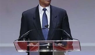 Attorney General Eric H. Holder Jr. speaks at Delta Sigma Theta&#x27;s social action luncheon, part of the sorority&#x27;s 51st national convention, in Washington on Monday, July 15, 2013. (Associated Press)