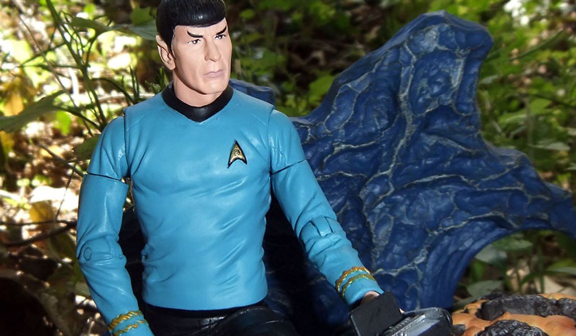 Diamond Select Toys&#x27; Mr. Spock based on the Star Trek episode &amp;#210;Devil in the Dark.&amp;#211;  (Photo by Joseph Szadkowski / The Washington Times)