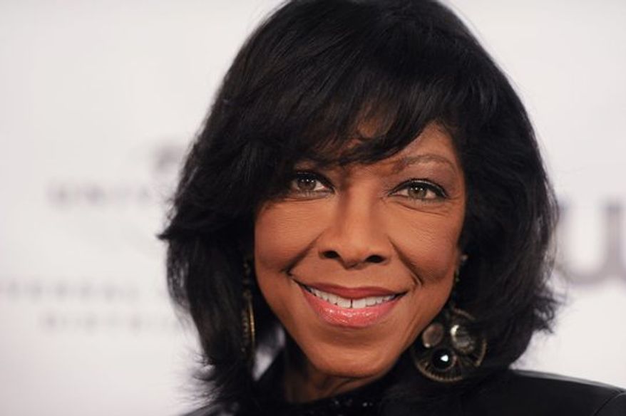 Natalie Cole arrives at the NARM Music Biz 2013 Dinner Party at the Hyatt Regency Century City Plaza Hotel on Thursday, May 9, 2013 in Century City, Calif. (Photo by Richard Shotwell/Invision/AP)