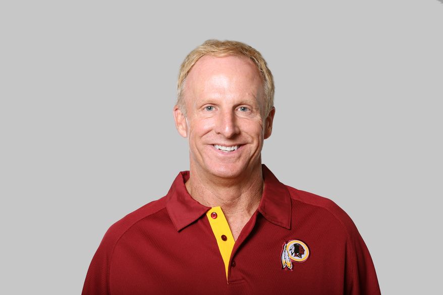 This is a 2013 photo of Jim Haslett of the Washington Redskins NFL football team. This image reflects the Washington Redskins active roster as of Monday, June 10, 2013 when this image was taken. (AP Photo)