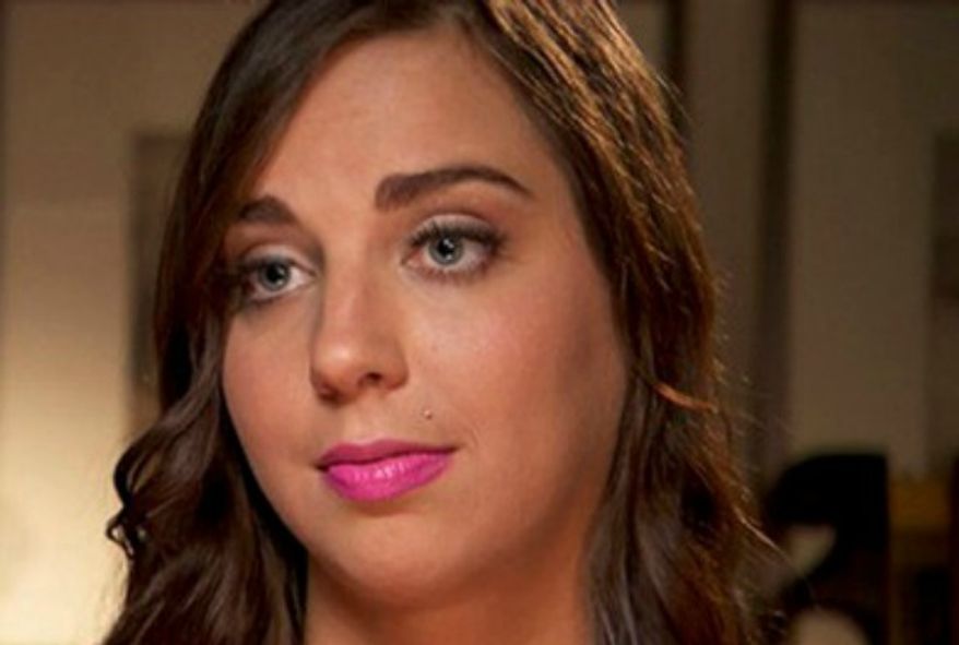 Sydney Leathers (Image: Inside Edition screengrab)