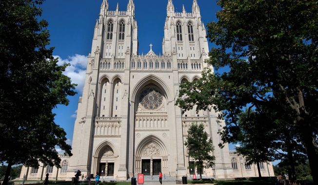 The Washington National Cathedral. (Associated Press)