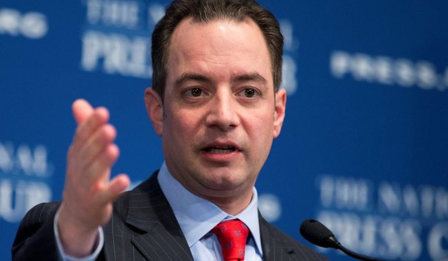 **FILE** Republican National Committee Chairman Reince Priebus. (Associated Press)