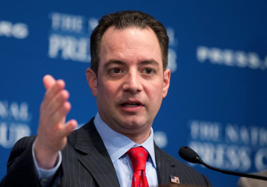 **FILE** Republican National Committee Chairman Reince Priebus. (Associated Press)
