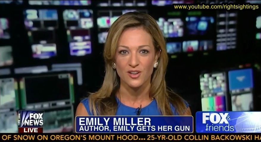 Emily Miller on Fox News. August 5, 2013