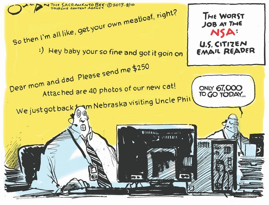 Illustration by Jack Ohman of the Tribune Media Services