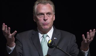 &quot;If you&#39;re on the road, and you listen to every speech I give every day, I walk through systematically for about 18 minutes exactly what I want to do with specifics on job creation, I talk about education  what we have to do on transportation,&quot; Democrat Terry McAuliffe says. (Associated press)