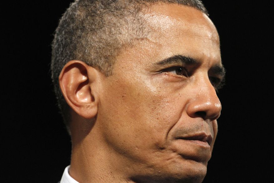**FILE** President Obama speaks at a disabled veterans event in Orlando, Fla., on Aug. 10, 2013. (Associated Press)
