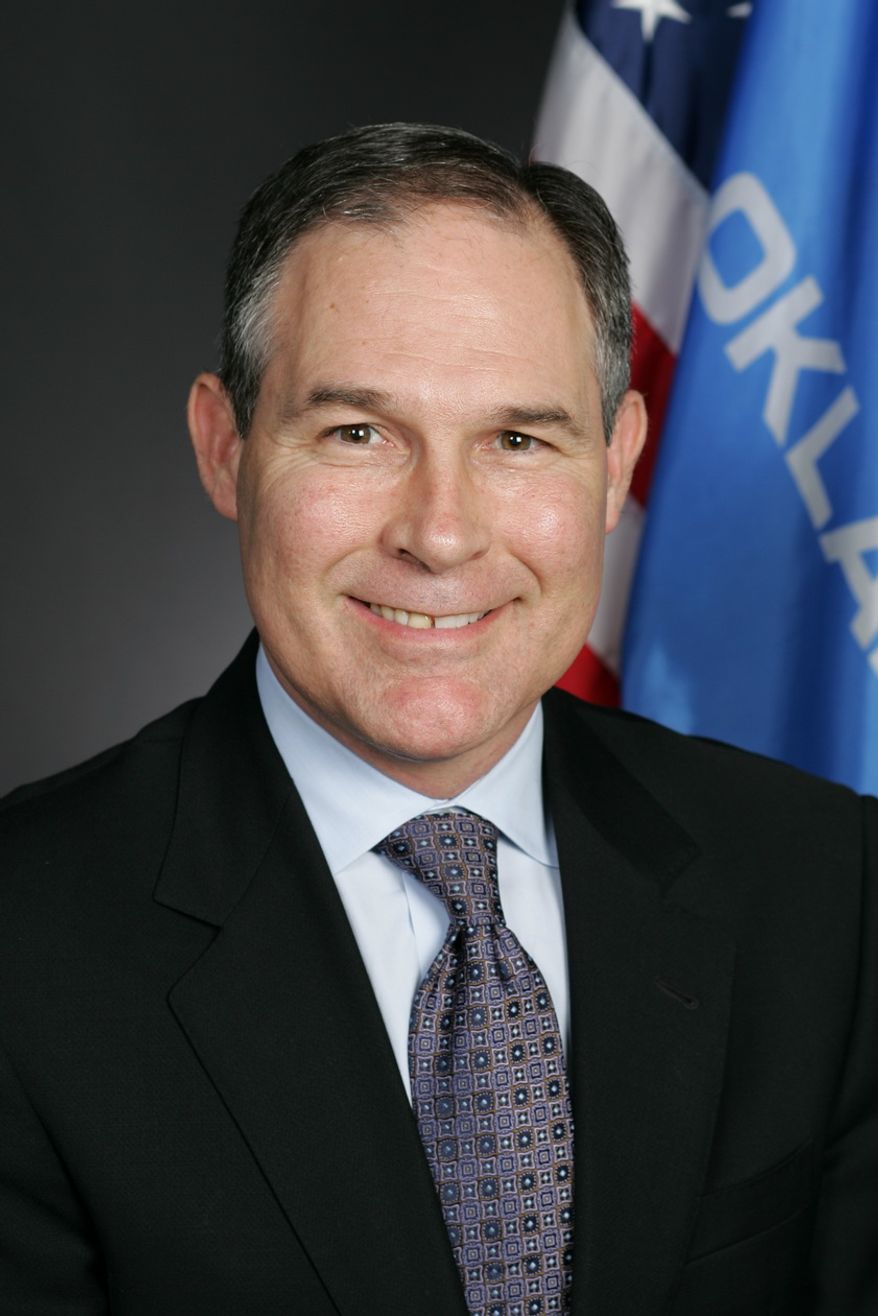** FILE ** Oklahoma Attorney General E. Scott Pruitt. (Screen grab from http://www.oag.ok.gov)