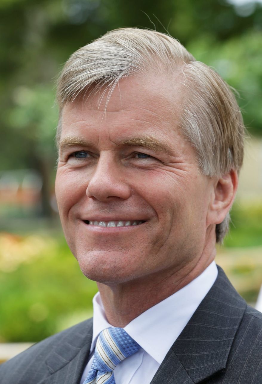 The cumulative budget surplus under Gov. Bob McDonnell has been the largest for any administration in state history. (associated press)
