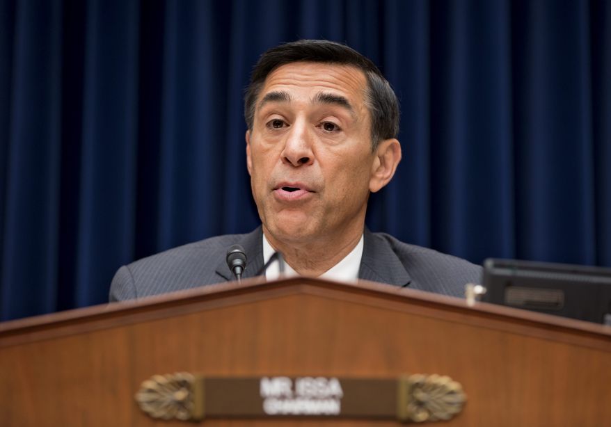 Rep. Darrell E. Issa, California Republican (Associated Press)