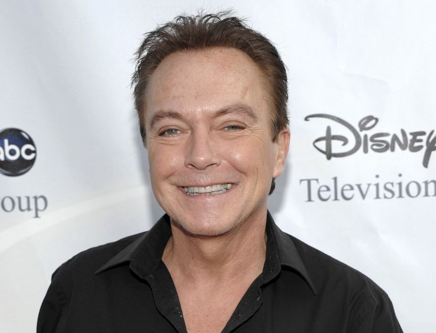 Actor-singer David Cassidy (shown in 2009), best known for his role as Keith Partridge on "The Partridge Family," is free on $2,500 bail after being charged with felony driving while intoxicated in upstate New York. (AP Photo/Dan Steinberg, File)