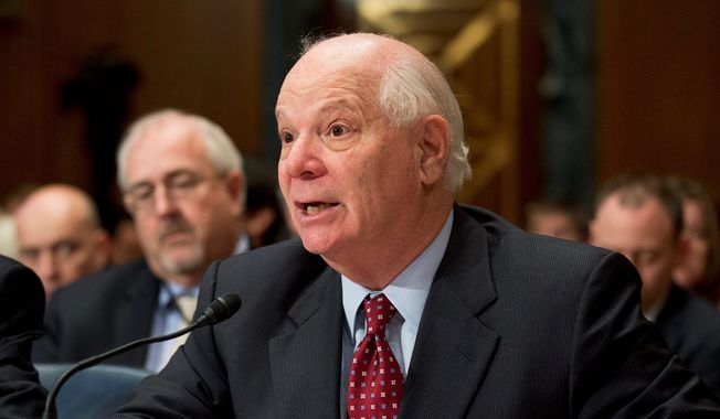 Sen. Benjamin L. Cardin, Maryland Democrat, and his allies in Congress say they are determined to make the Affordable Care Act work no matter what stands in their way. The GOP, however, is not relenting. (Associated Press) **FILE**